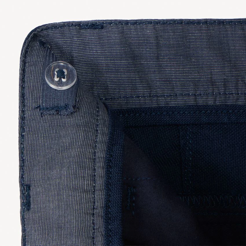 Orchestra Pantaloni drepti cu centura Blue foto