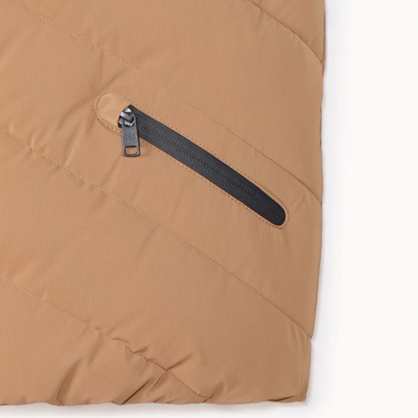 Orchestra Geaca matlasata fara maneci Ecru foto