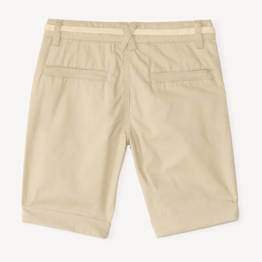 Orchestra Pantaloni scurti din twill Beige foto