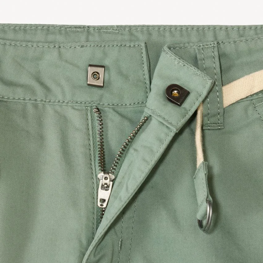 Orchestra Pantaloni scurti din twill Green foto