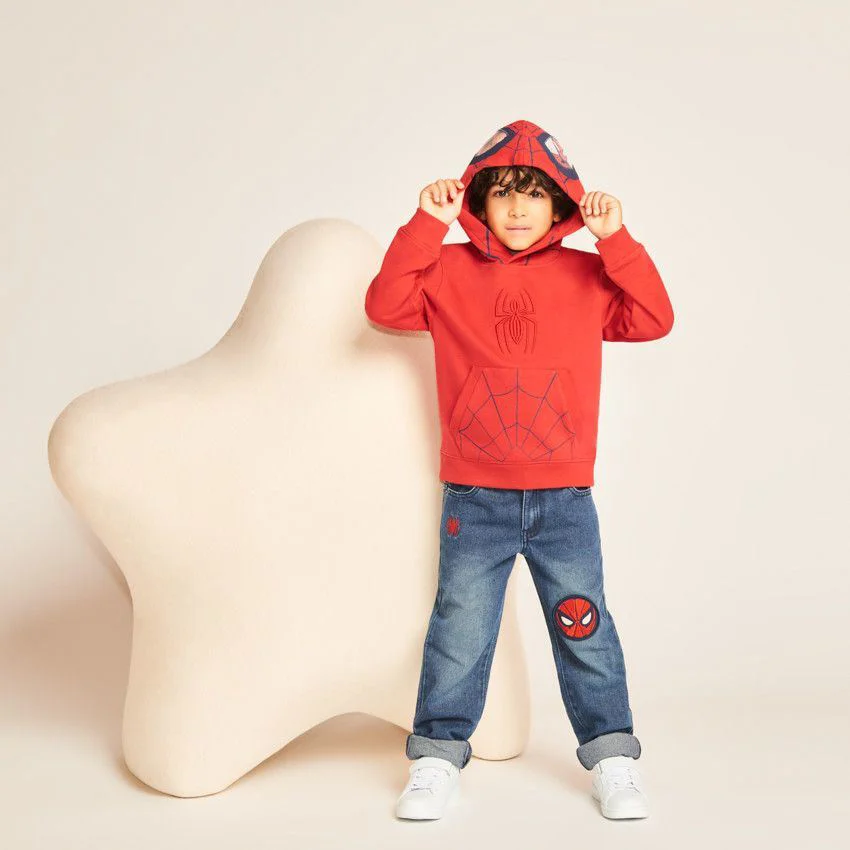 Orchestra Hoodie cu buzunar Spider-Man foto