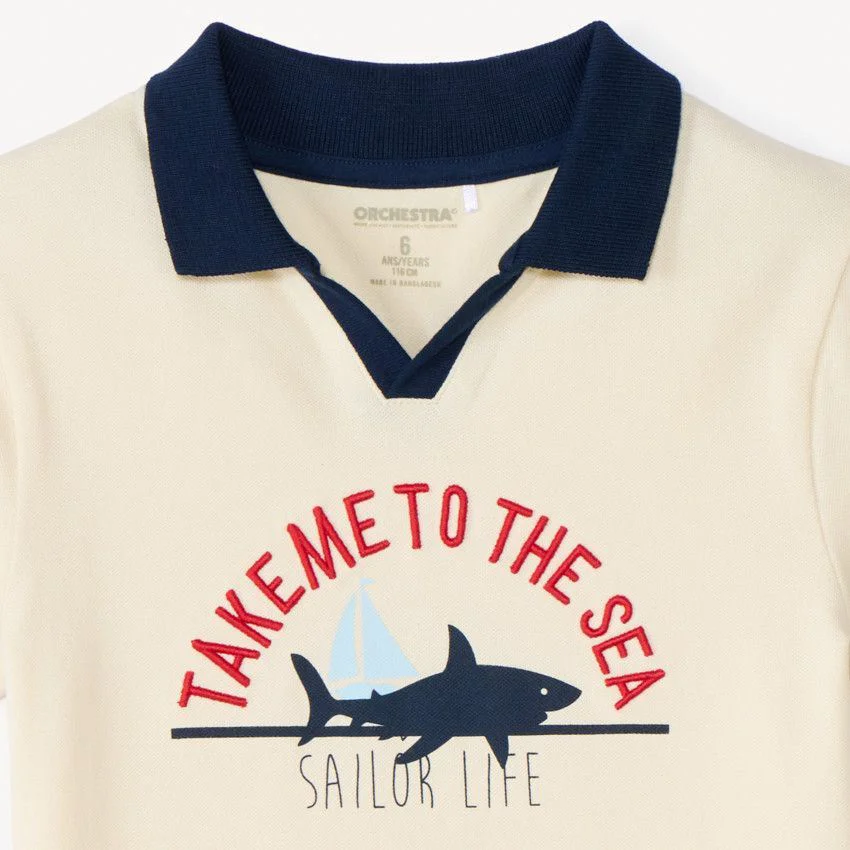 Orchestra Tricou polo Take me to Sea foto