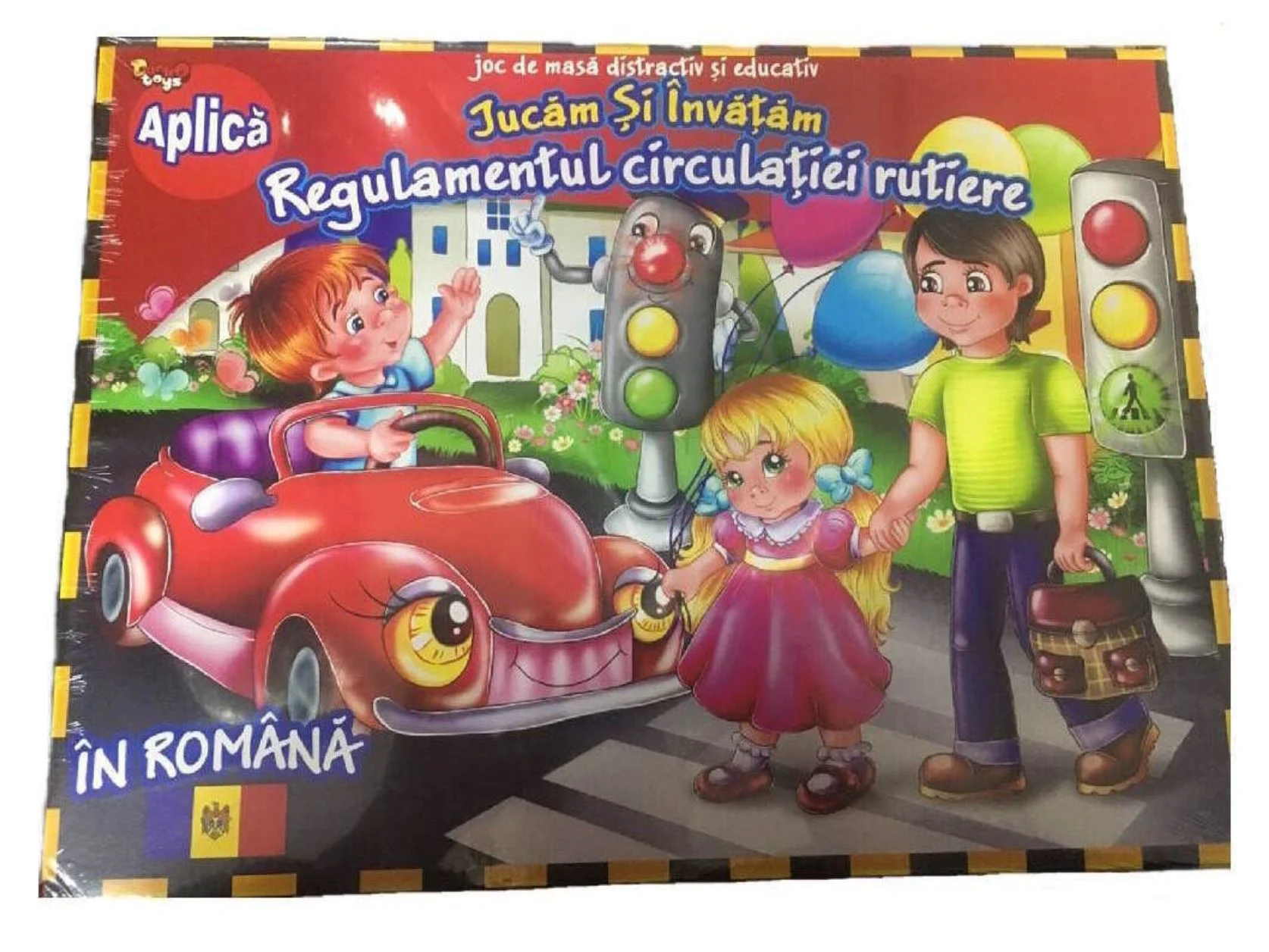 Joc de masa Essa Toys Regulile circulatiei rutiere (RO) foto