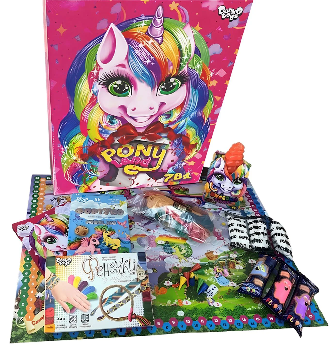 Набор для творчества 7 в 1 Essa Toys Мир пони foto