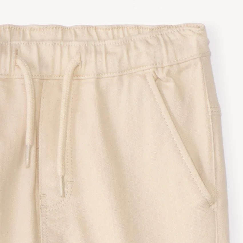 Orchestra Blugi jogger cu buzunare Beige foto