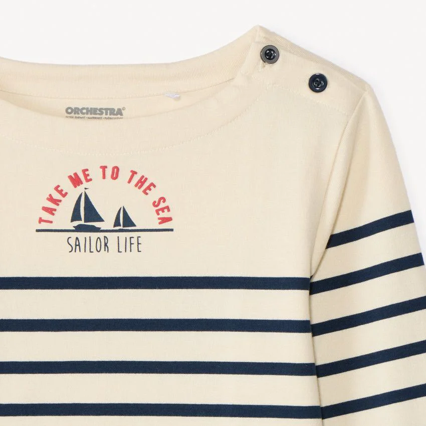 Orchestra Bluza cu maneca lunga Sailor Blue foto