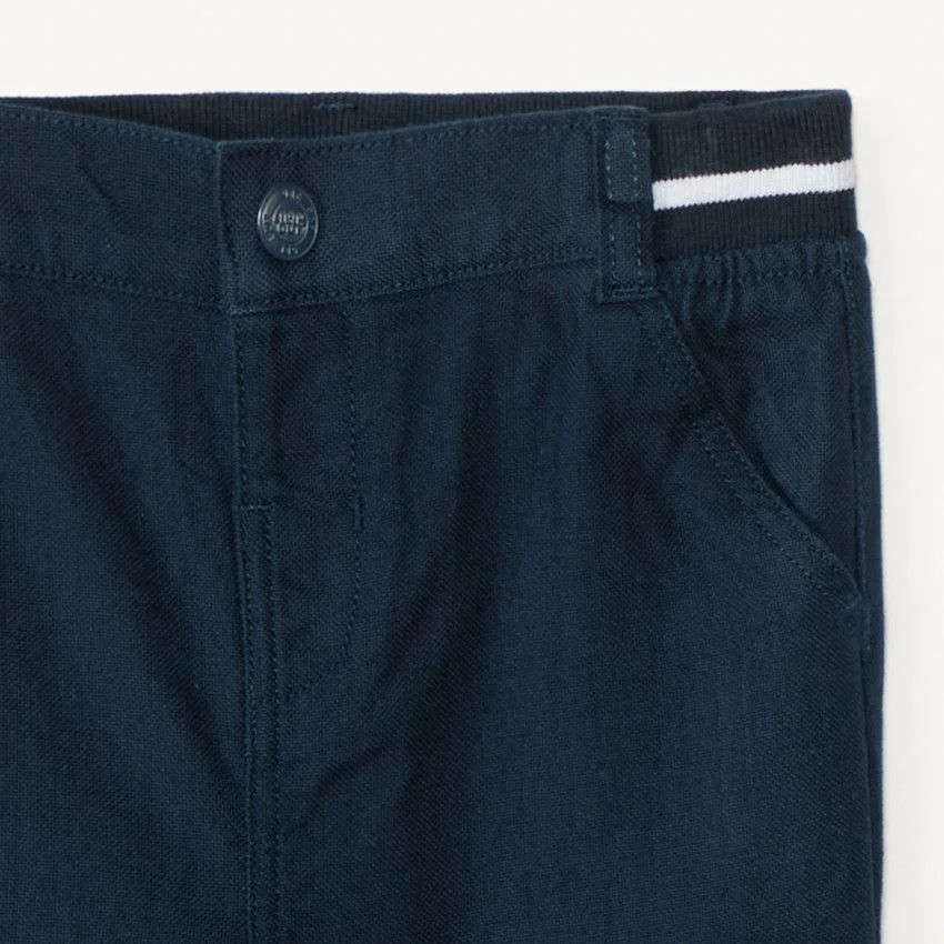 Orchestra Pantaloni drepti cu talie elastica Blue foto
