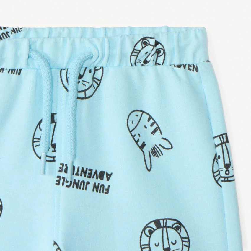 Orchestra Set 2 piese Mini Lion - tricou si pantaloni scurti foto