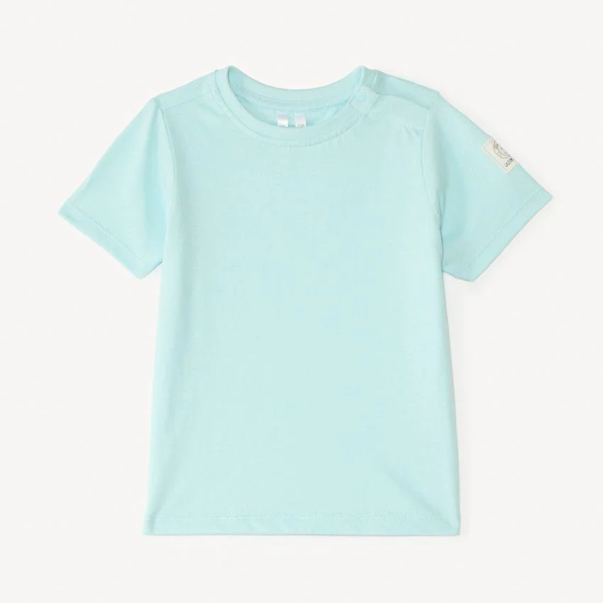 Orchestra Set 2 piese Baby Blue - tricou si salopeta scurta foto