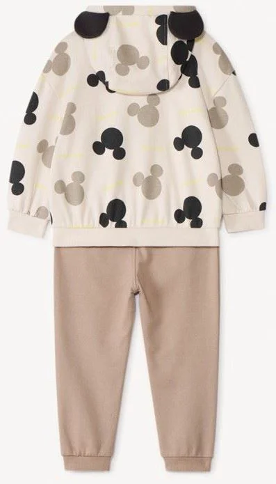 Orchestra Set 2 piese Mickey - hoodie si pantaloni foto