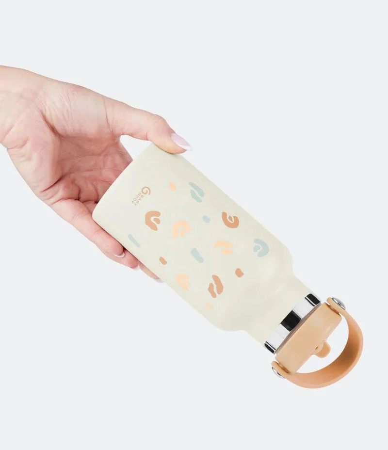 Sticla de apa din otel inoxidabil Babymoov Little Explorer Ivory foto