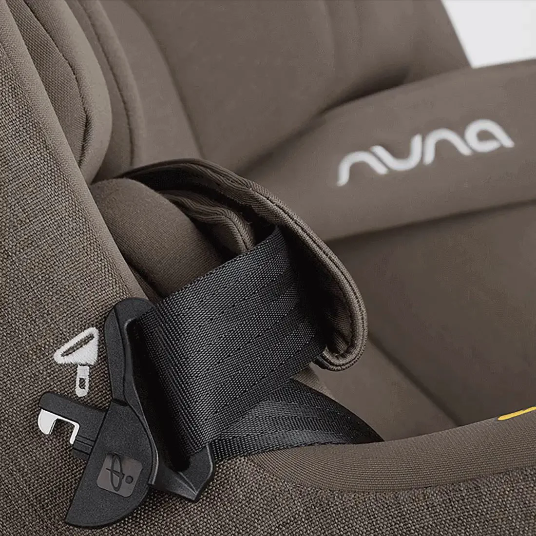 Scaun auto cu isofix Nuna i-Size PRUU Chestnut, 40-105 cm foto