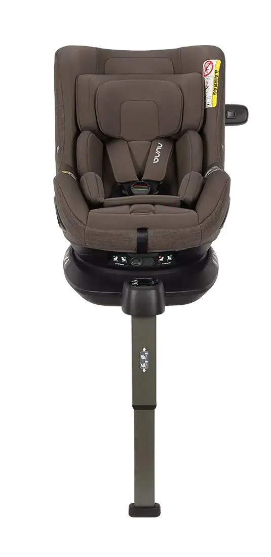 Scaun auto cu isofix Nuna i-Size PRUU Chestnut, 40-105 cm foto