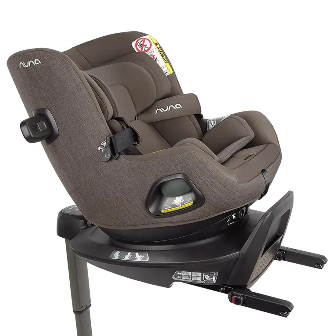 Scaun auto cu isofix Nuna i-Size PRUU Chestnut, 40-105 cm foto