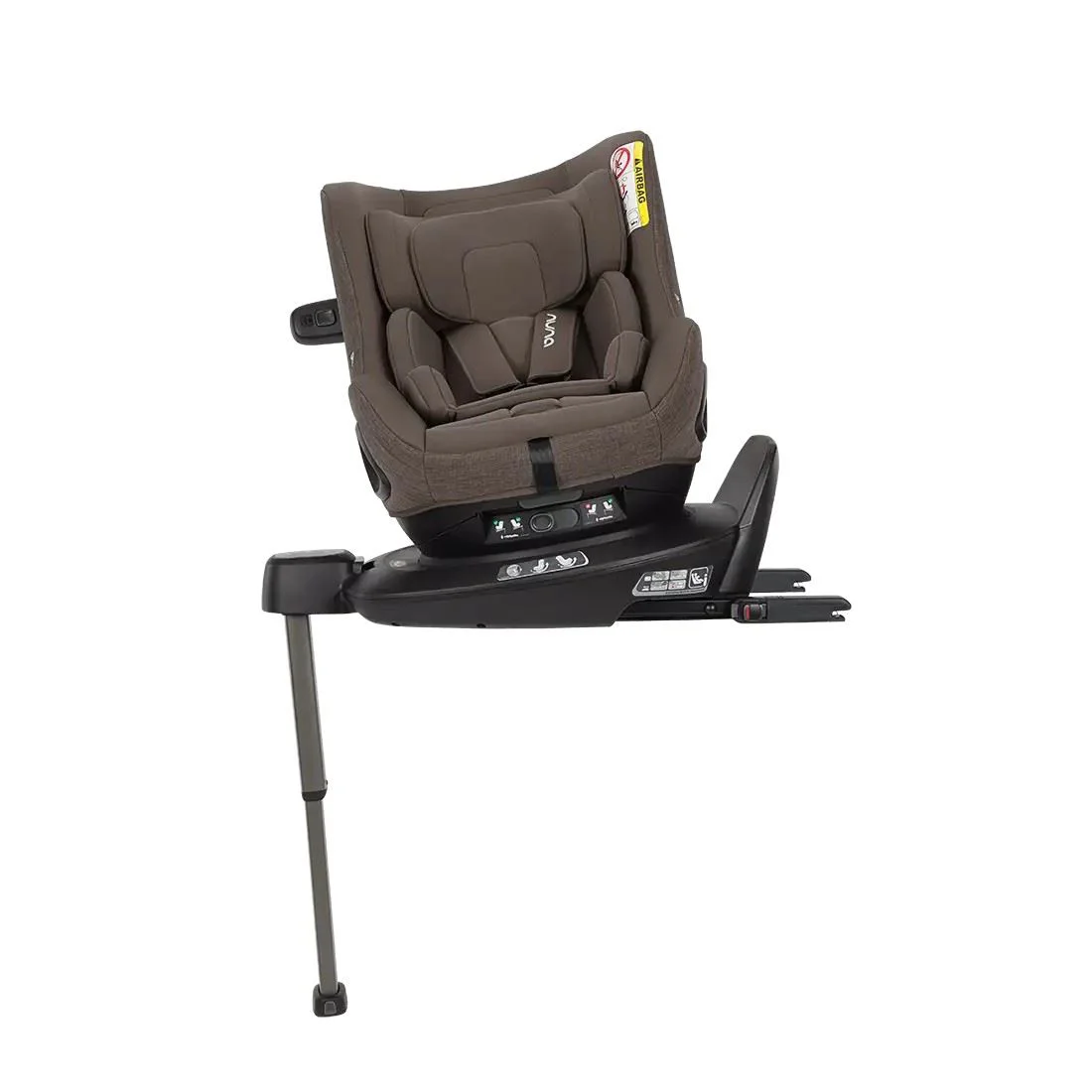 Scaun auto cu isofix Nuna i-Size PRUU Chestnut, 40-105 cm foto
