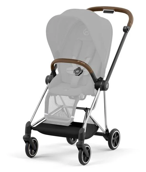 Рама для коляски Cybex Mios Chrome Brown Chrome foto
