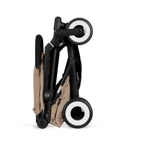 Carucior de plimbare compact Cybex Agis Matt Black Almond Beige foto