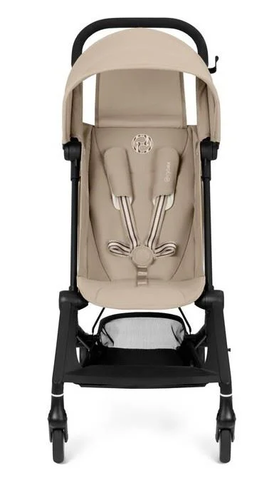 Carucior de plimbare compact Cybex Agis Matt Black Almond Beige foto