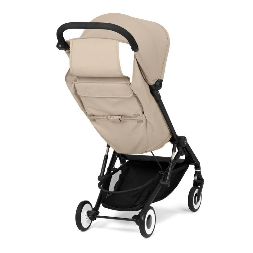 Carucior de plimbare compact Cybex Agis Matt Black Almond Beige foto