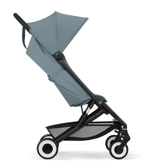 Carucior de plimbare compact Cybex Agis Matt Black Stormy Blue foto