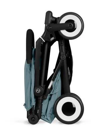 Carucior de plimbare compact Cybex Agis Matt Black Stormy Blue foto