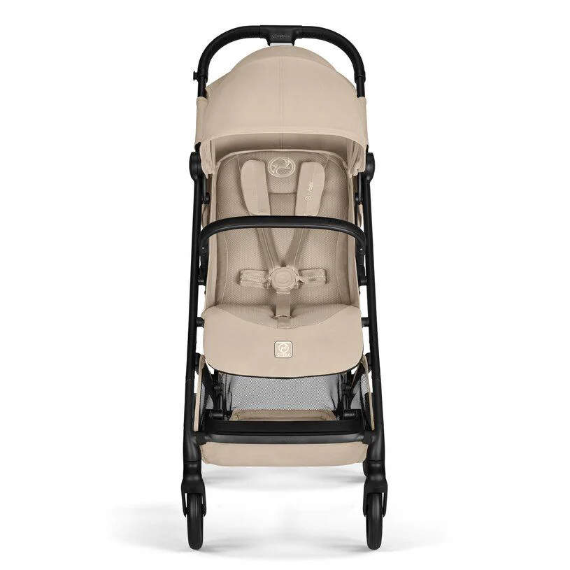 Carucior Cybex Beezy Matt Black Almond Beige foto