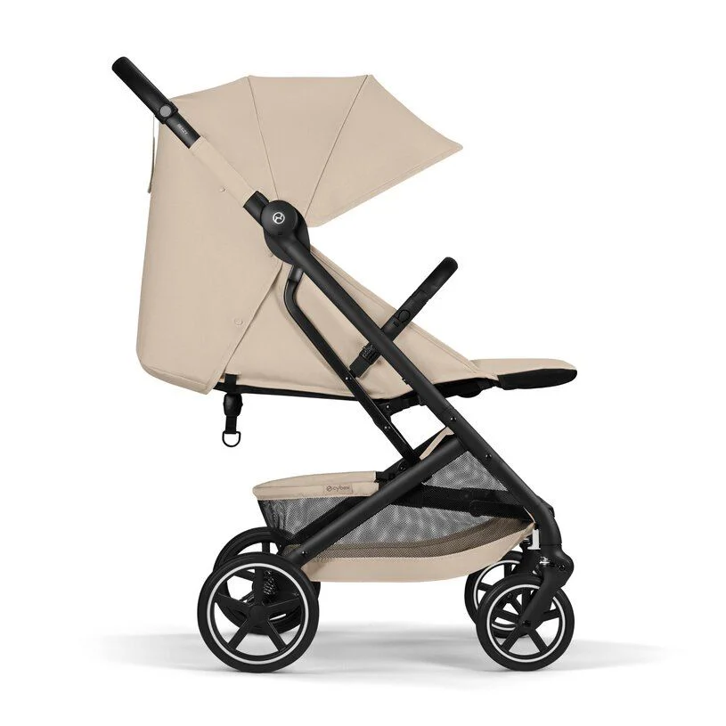 Carucior Cybex Beezy Matt Black Almond Beige foto