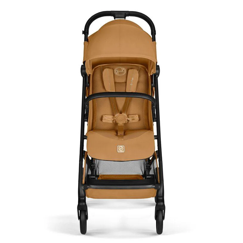 Carucior Cybex Beezy Matt Black Cinnamon Yellow foto