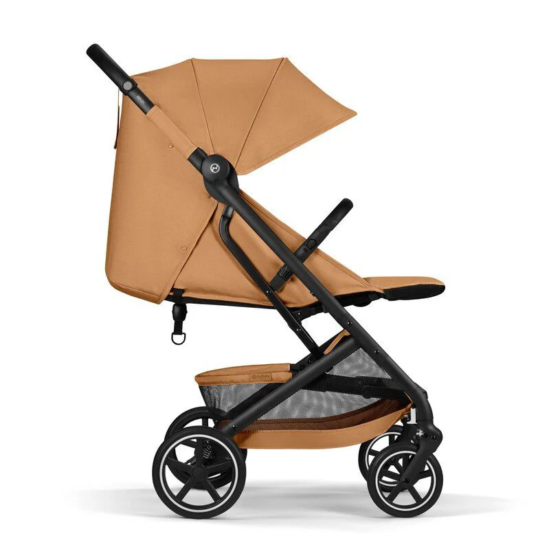 Carucior Cybex Beezy Matt Black Cinnamon Yellow foto