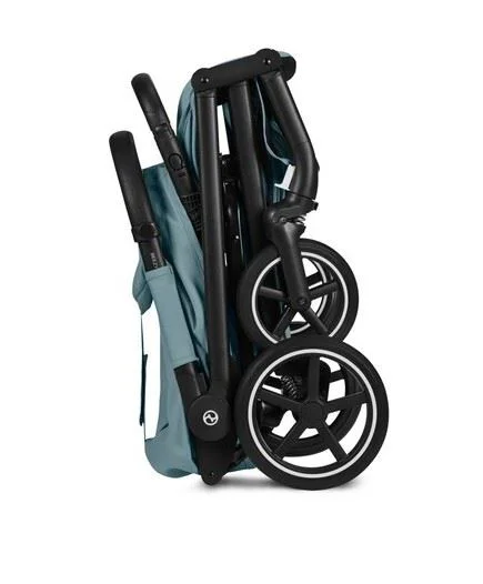 Carucior Cybex Beezy Matt Black Stormy Blue foto