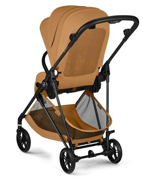 Carucior Cybex Melio Carbon Cinnamon Yellow foto
