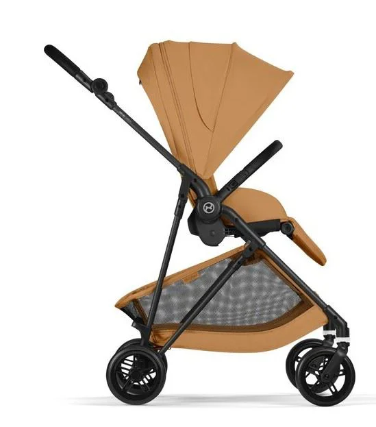 Carucior Cybex Melio Carbon Cinnamon Yellow foto