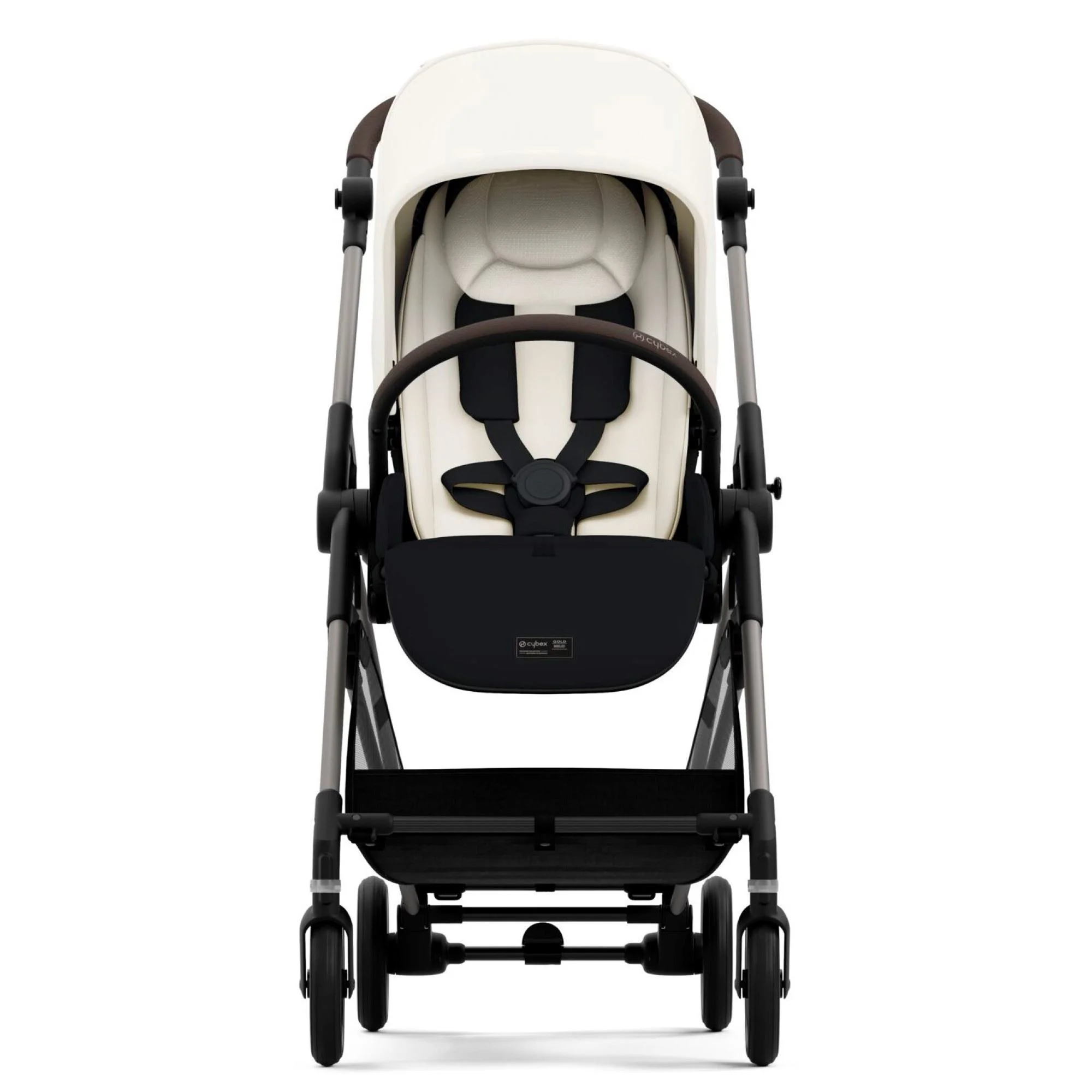 Carucior Cybex Melio Canvas White Light Beige foto