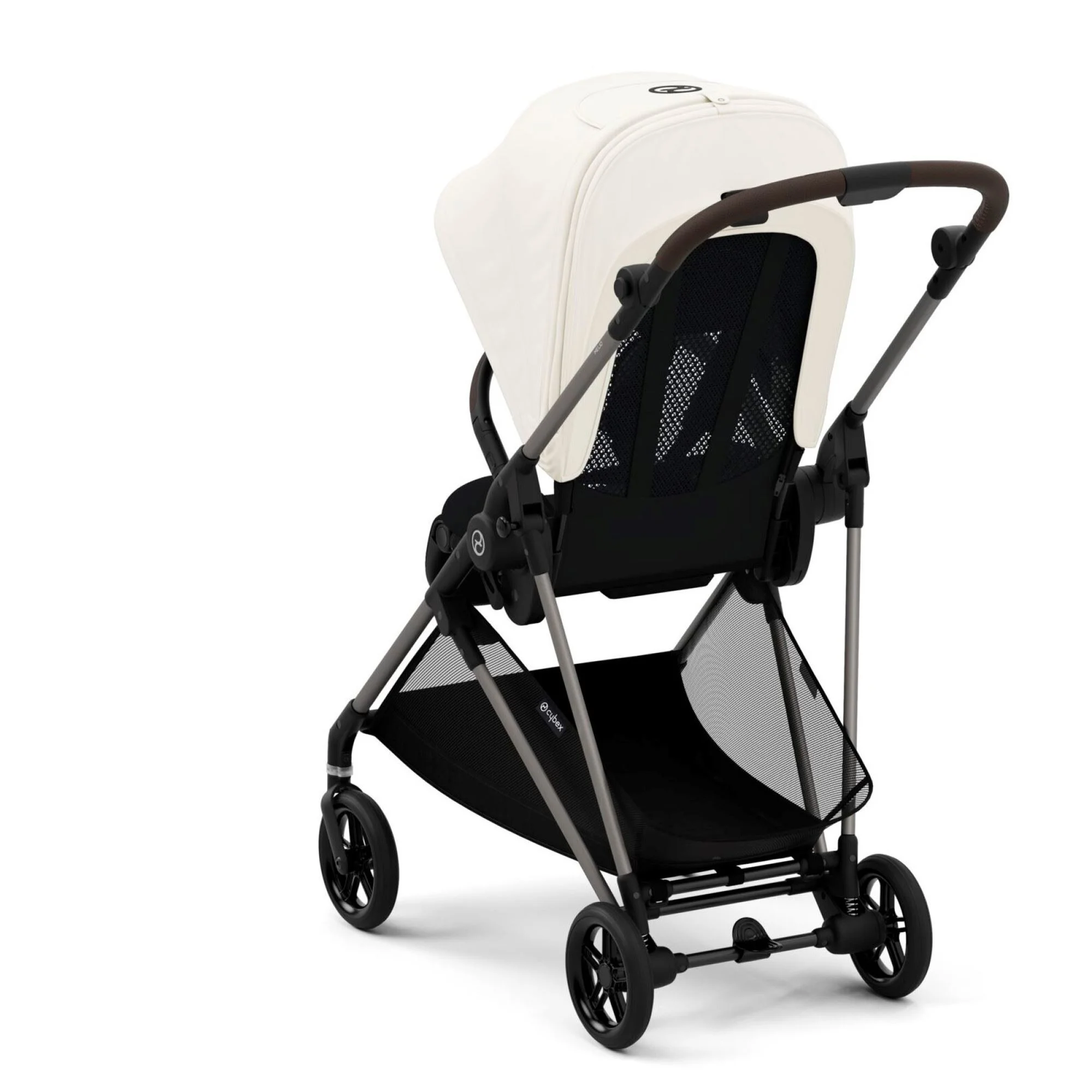 Carucior Cybex Melio Canvas White Light Beige foto