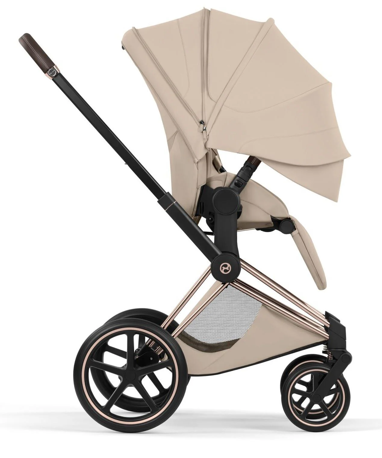 Set textil pentru carucior Cybex Priam Style Cozy Beige foto