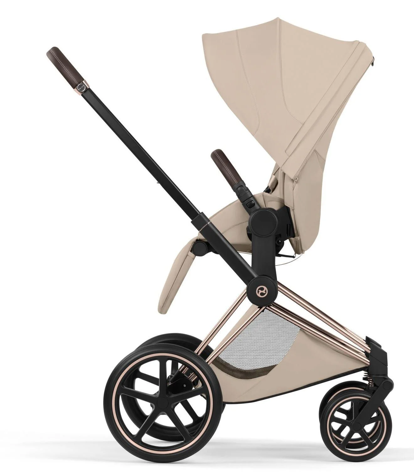 Set textil pentru carucior Cybex Priam Style Cozy Beige foto