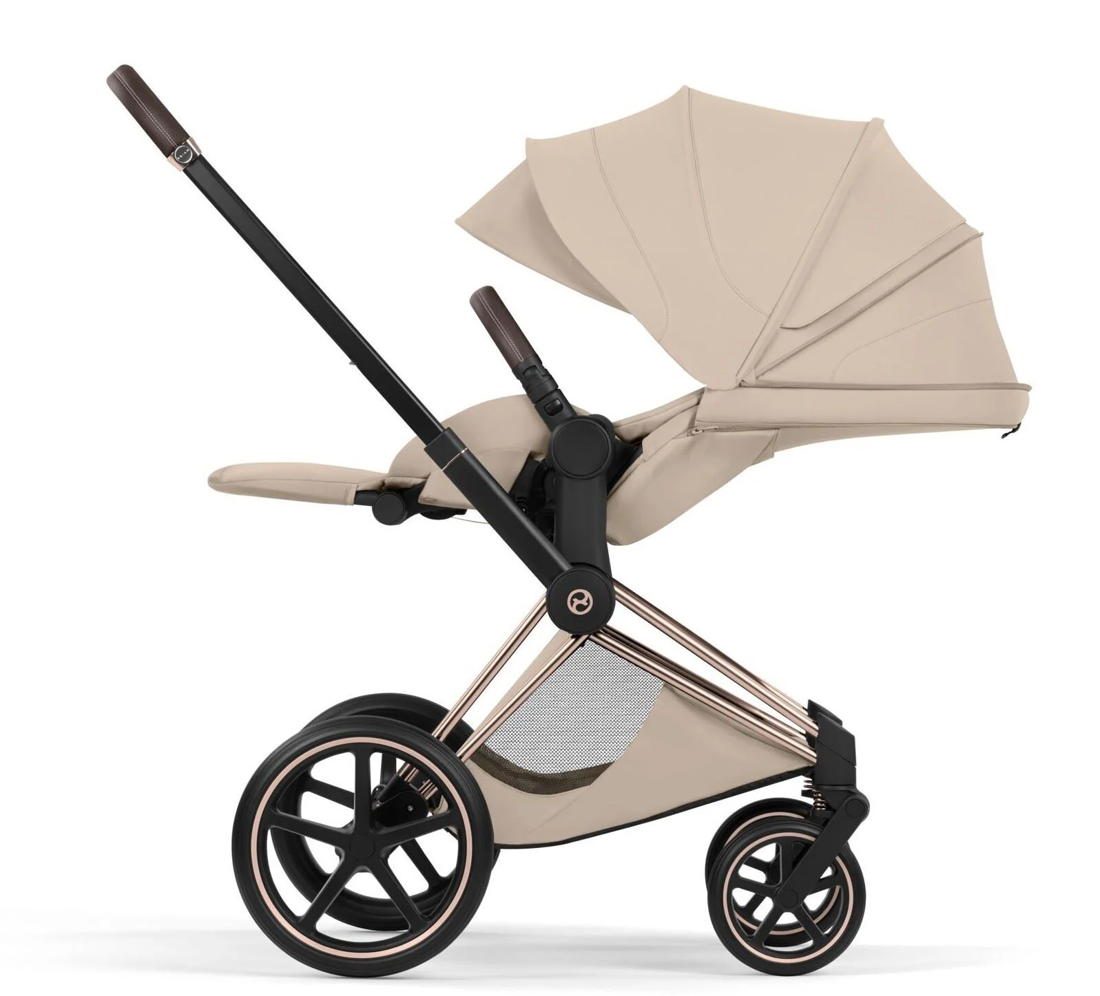 Set textil pentru carucior Cybex Priam Style Cozy Beige foto