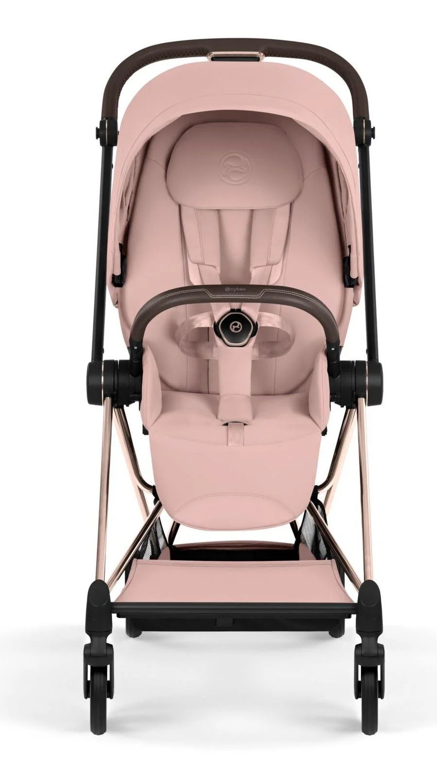 Set textil pentru carucior Cybex Mios Style Peach Pink foto