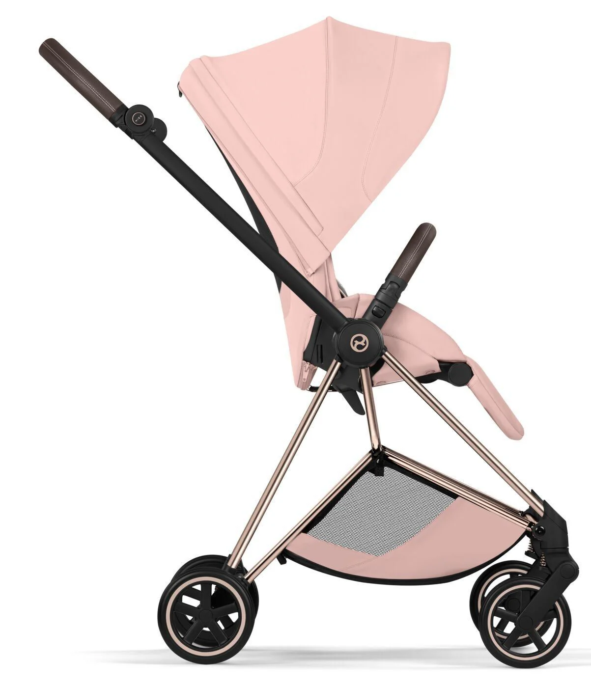 Set textil pentru carucior Cybex Mios Style Peach Pink foto