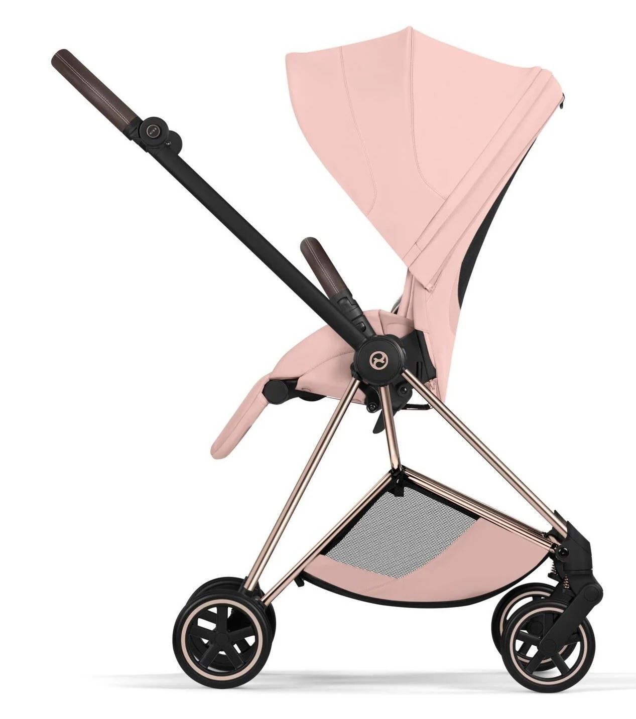 Set textil pentru carucior Cybex Mios Style Peach Pink foto