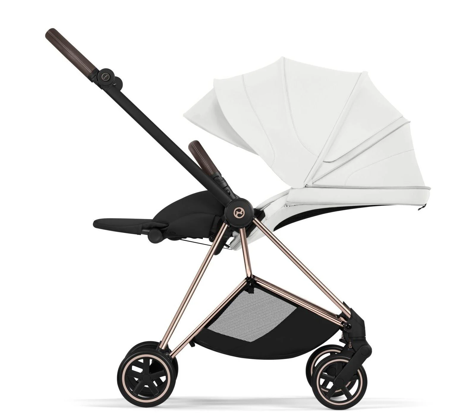 Set textil pentru carucior Cybex Mios Style Off White foto