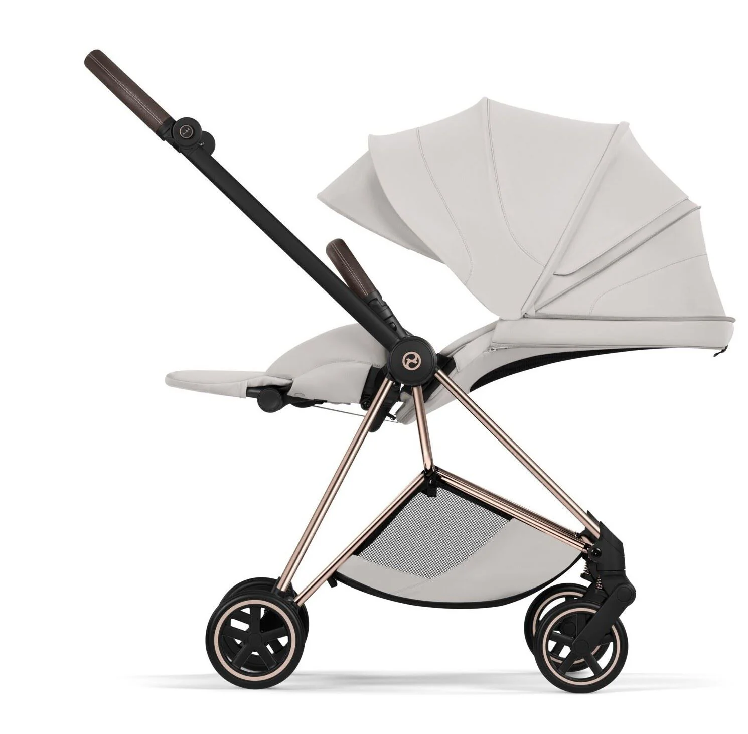 Set textil pentru carucior Cybex Mios Style City Grey foto