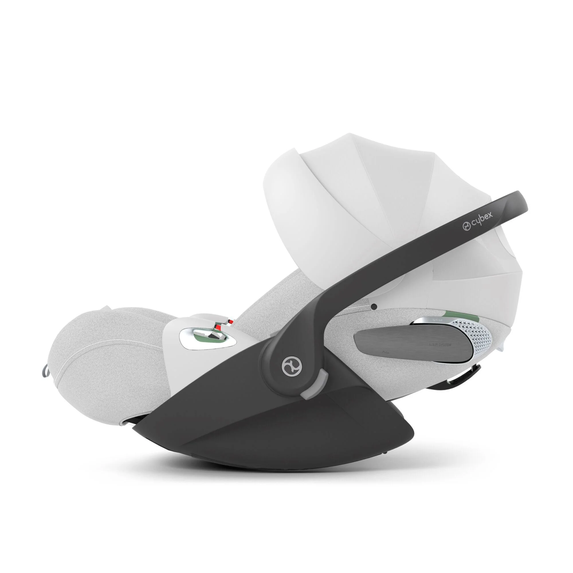 Scoica auto Cybex Cloud T i-Size Plus Platinum White, 45-87 cm foto