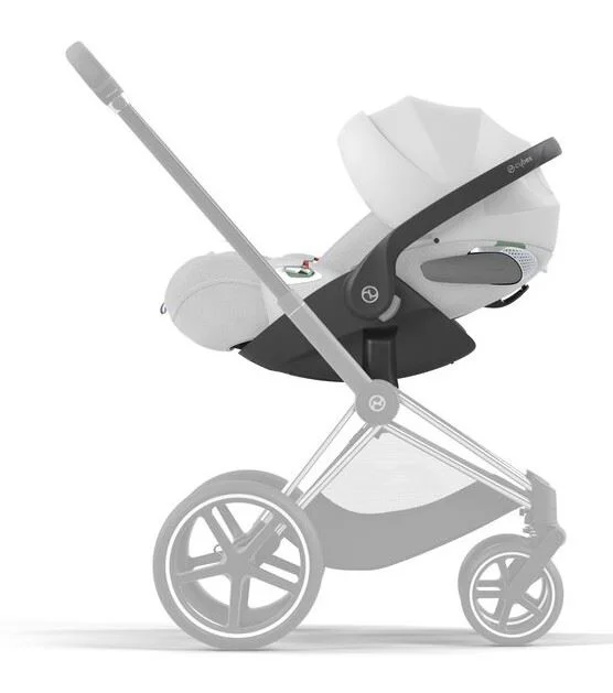 Scoica auto Cybex Cloud T i-Size Plus Platinum White, 45-87 cm foto