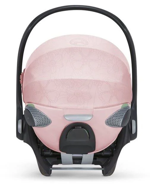 Scoica auto Cybex Cloud T i-Size Simply Flowers Pink Light, 45-87 cm foto