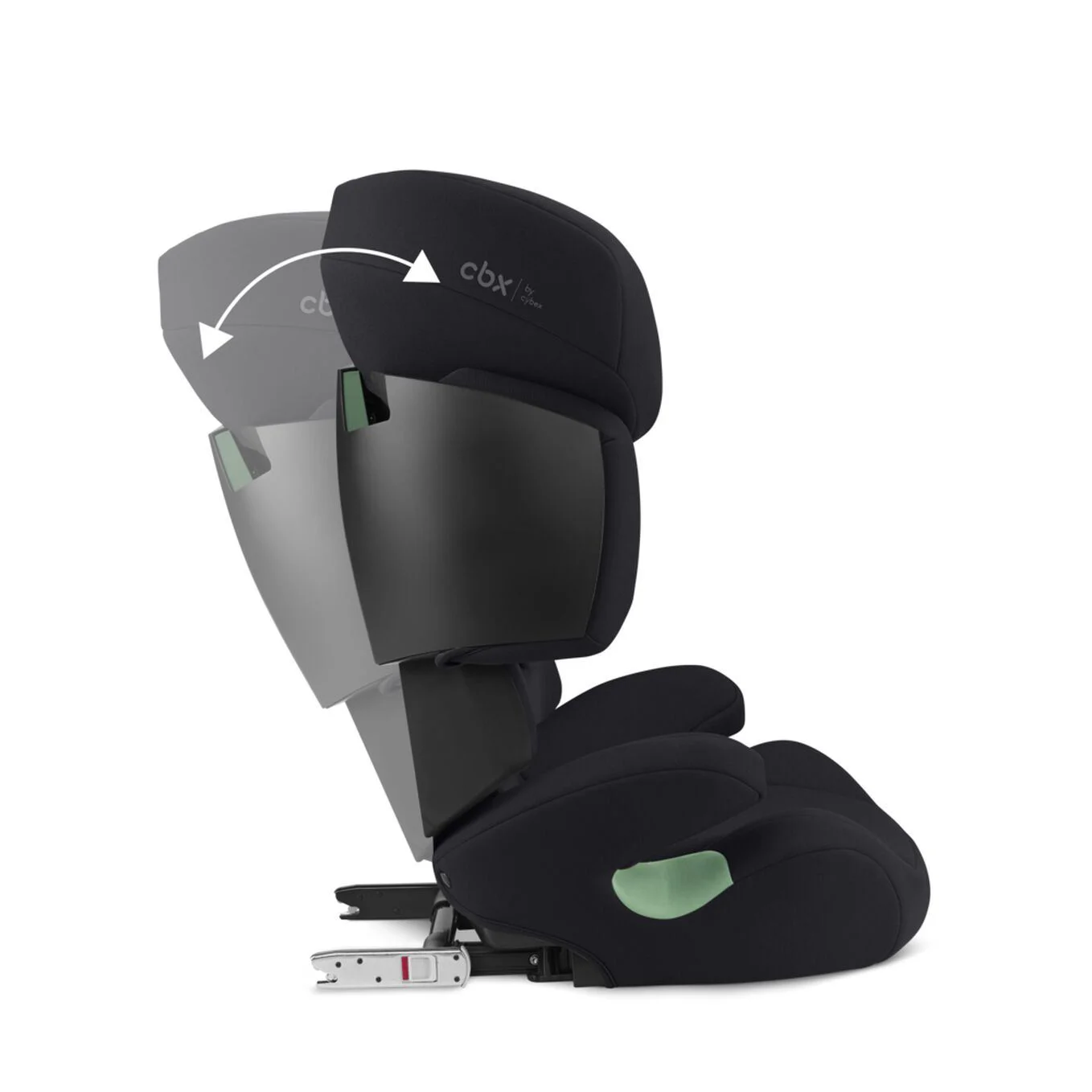 Scaun auto Cybex Solution X i-Fix Grey, 100-150 cm foto