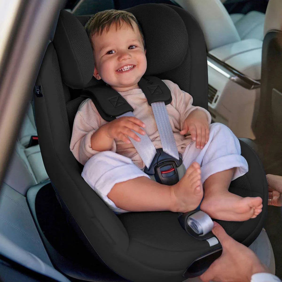 Scaun auto Cybex Sirona Gi Plus cu insert Moon Black, 40-105 cm foto