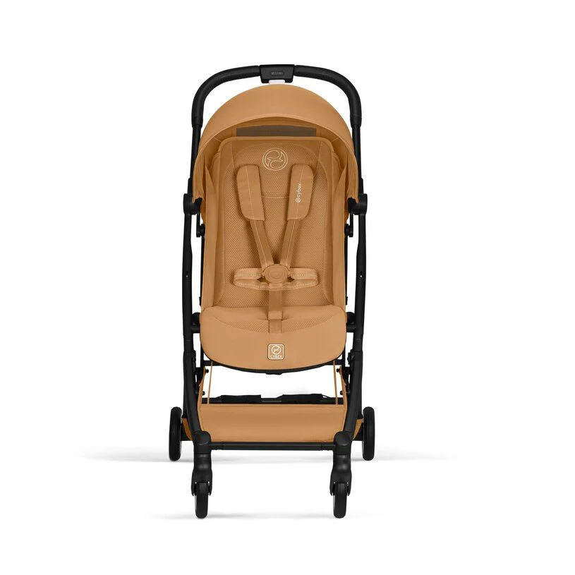 Carucior Cybex Orfeo Matt Black Cinnamon Yellow foto