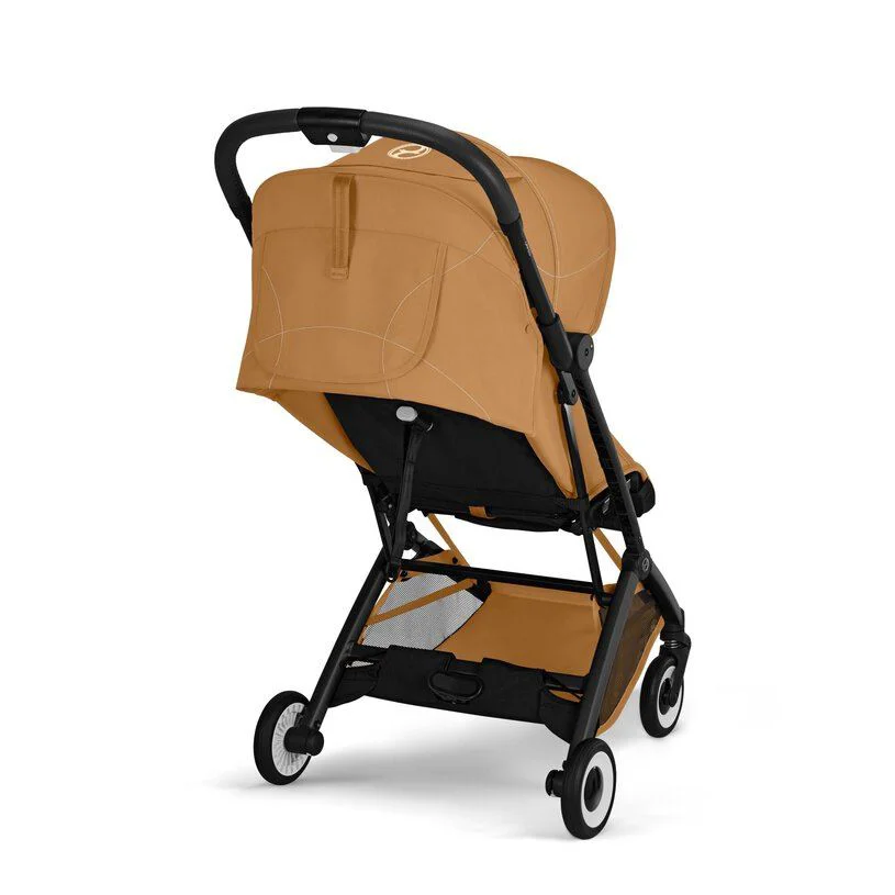 Carucior Cybex Orfeo Matt Black Cinnamon Yellow foto