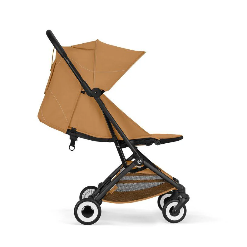 Carucior Cybex Orfeo Matt Black Cinnamon Yellow foto